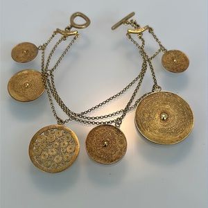 Dalia 925 gold plate bracelet